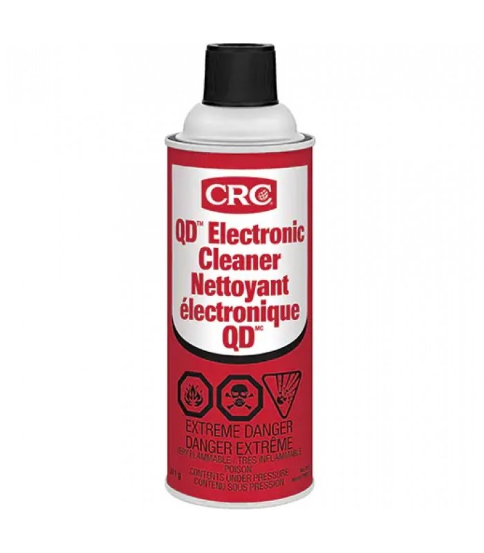 CRC Canada Nettoyant pour composants électroniques QD, 311 g, Canette aérosol