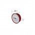 Uni-Bond LED2500-6R - Feux de gabarit rond 2.5 po. DEL rouge - 6 diode