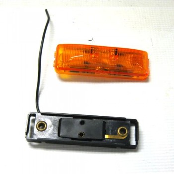 Optronics LED Yellow marker/clearance light with base