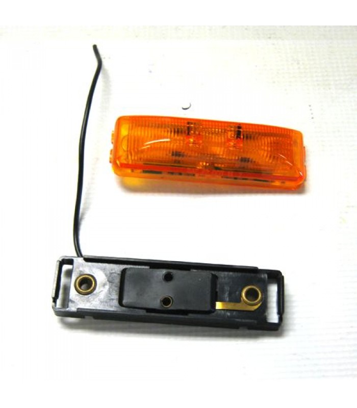 Optronics LED Yellow marker/clearance light with base