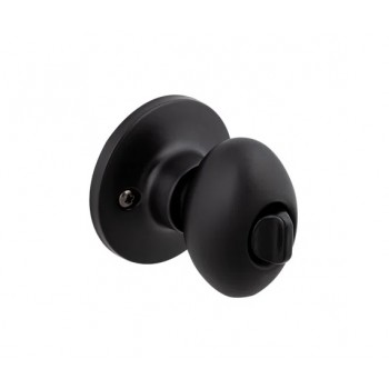 Eglinton Privacy Door Knob - Black Matte