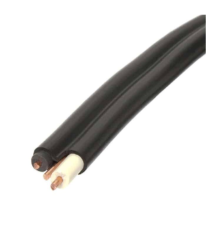 Electrical Construction Wire - 10/2 - NMWU - FT1 - Black - 30 M