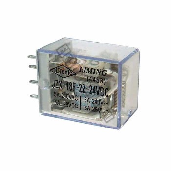 Relais électromagnétique - 24 V - 5 A - 8 pins