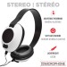 Escape Lightweight Hands-Free Stereo Earphones – White