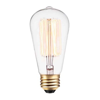 Globe Dimmable Incandescent Bulb ST Filament Style - 120 V - 60 W - E26 - 2700 K