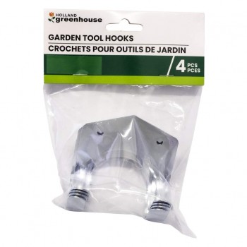 Holland Greenhouse Crochets pour outils de jardin - 4 pièces