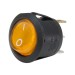 Illuminated Rocker Switch ON/OFF - SPDT - 3 Pins - 125V - 16A - Amber