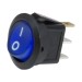 Illuminated Rocker Switch ON/OFF - SPDT - 3 Pins - 125V - 16A - Blue