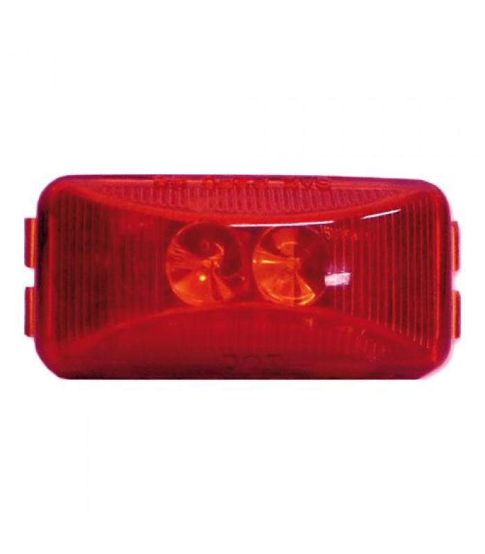 Jammy J-5735-R 2-1/2 in. rectangle marker light.  x 1-1/4 in.  LED - Red