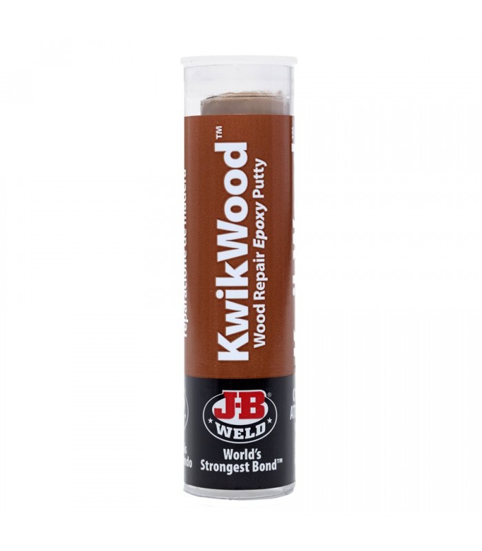 JB Weld 8257CAN KwikWood Wood Repair Epoxy Putty Stick 28g