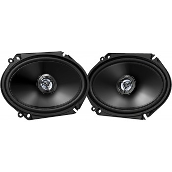 JVC Mobile CS-DR6821 drvn DR Series Shallow-Mount Coaxial Speakers 6 X 8 in.