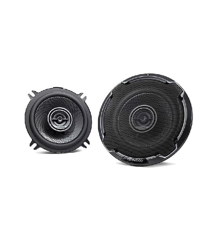 Kenwood 5-1/4 in. Flush Mount Vehicle Speaker - 2 Way - 75 W - Black - Pair