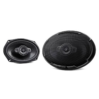 Kenwood 6 x 9 in. Oval Built-In Car Speaker - 4-Way - 140 W RMS - Pair