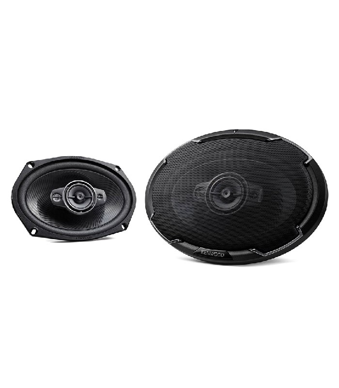 Kenwood 6 x 9 in. Oval Built-In Car Speaker - 4-Way - 140 W RMS - Pair