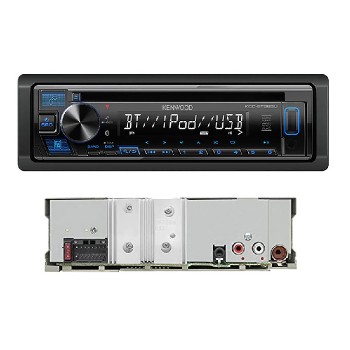 Kenwood Récepteur multimédia numérique DIN pour véhicule - Bluetooth/CD/USB/AUX/AM/FM
