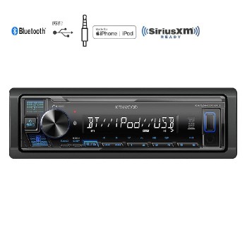 Kenwood KMM-BT232U Récepteur multimédia numérique DIN - USB/Bluetooth/Aux