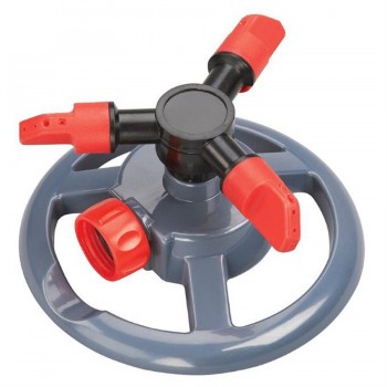 Lawn Sprinkler Rotary 3-Arm Plastic