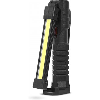 Lampe de poche LED rechargeable portable avec base magnétique 7 modes