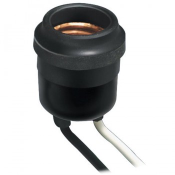 Leviton Lamp Socket Rubber Pigtail (145)
