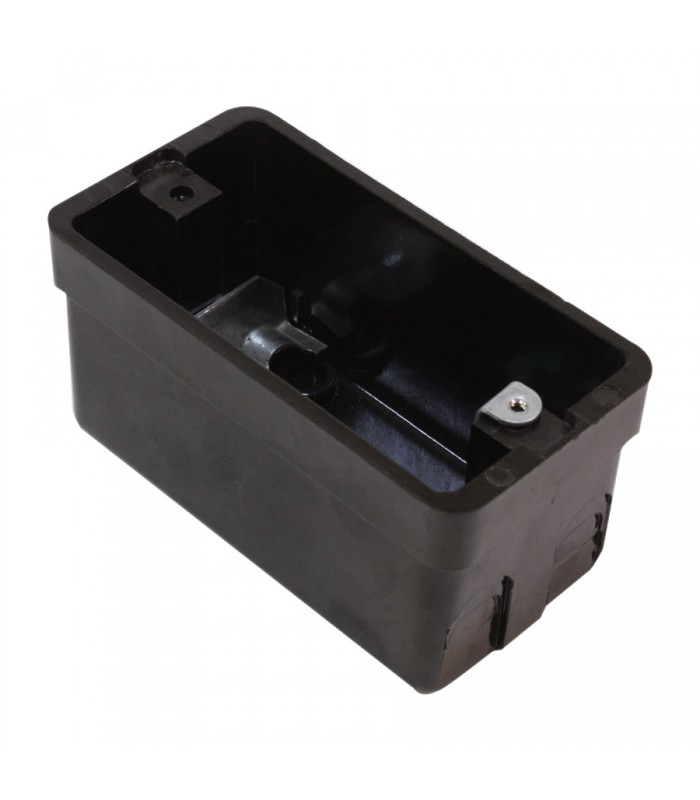 Leviton Phenolic 1-Gang Electrical Junction Box - Black