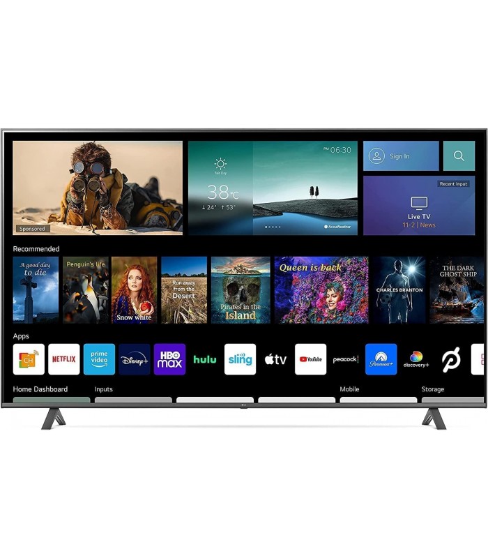 LG 43-Inch 4K Smart TV UQ7590 Series Alexa Built-in - Recertified