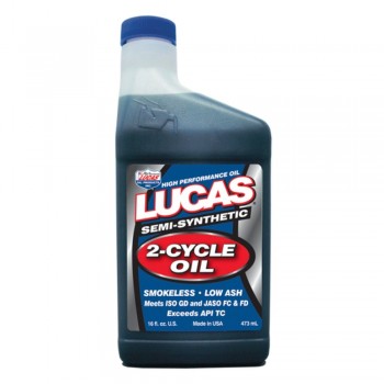 Lucas 2-Cycle Oil Semi-Synthetic 473 ml