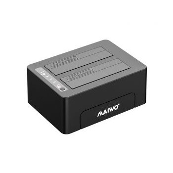 Maiwo K3082 USB3.0 2x Bay Docking Station & Duplicator for 2.5 inch & 3.5 inch HDD/SSD