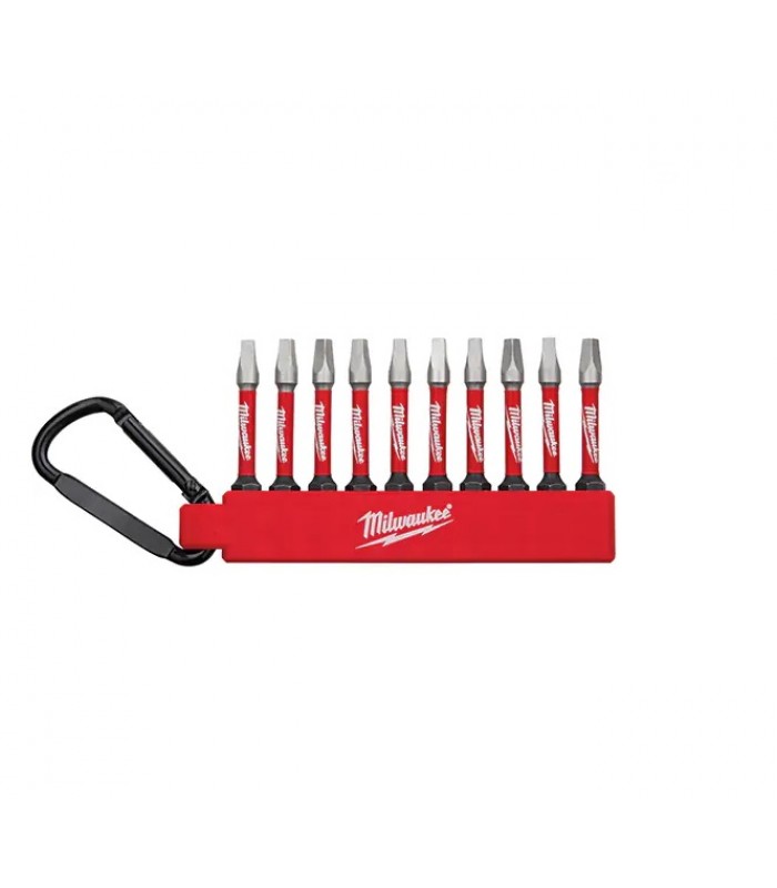 Milwaukee Shockwave Impact Driver Bit Set, Square, #2, 1/4 in Drive