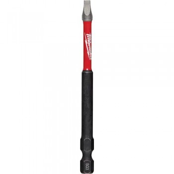 Milwaukee Trépan à choc ShockwaveMC, Carrée, Embout #3, Prise 1/4 po., Longueur 3-1/2 po.