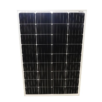 Monocrystalline Solar Panel - 100.5 cm X 67.4 cm - 18 V - 100 W - Silver