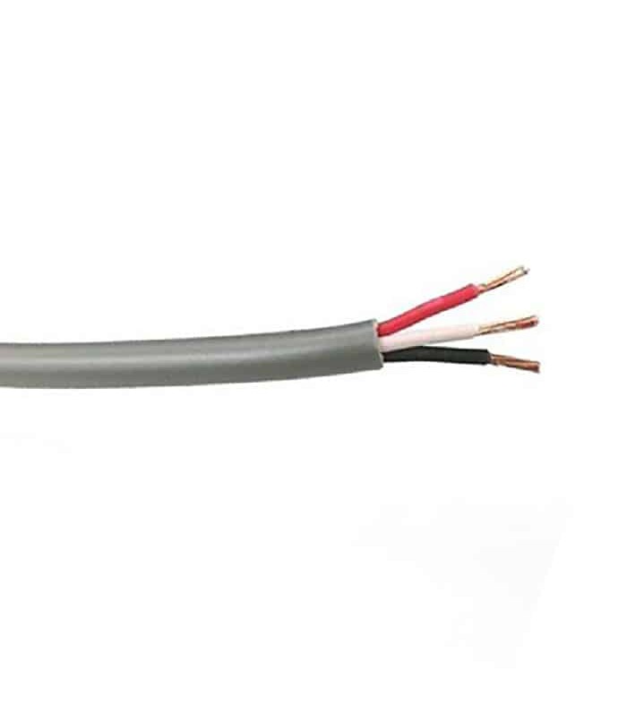 Multi-Stranded Wire Cable - 3C/18 AWG - Shielded - FT4 - Grey - Sold by Meter