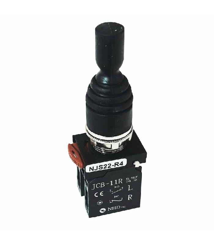 NHD 4-Position Joystick Switch - 2 x N.O./2 x N.C. - 600 V - 10 A