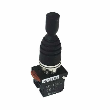 NHD Momentary 2-Position Joystick Switch - 2 x N.O. - 600 V - 10 A