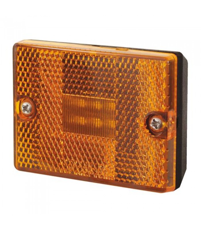 Optronics LED Trailer Clearance or Side Marker Light w/ Reflector - Amber