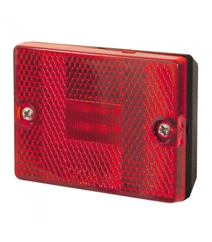 Optronics LED Trailer Clearance or Side Marker Light w/ Reflector - Red