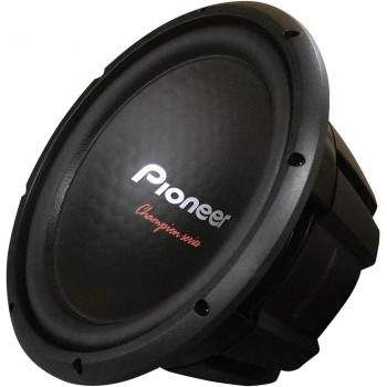 Pioneer TS-A301S4 Caisson de basses pour voiture 1600 W max à bobine unique 4 Ohm - 12 Pouces