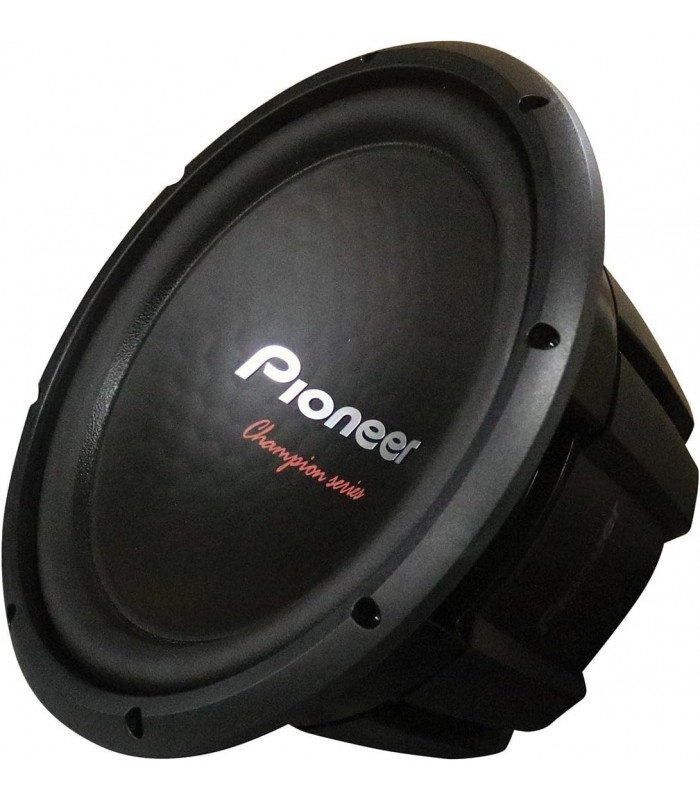 Pioneer TS-A301S4 Caisson de basses pour voiture 1600 W max à bobine unique 4 Ohm - 12 Pouces