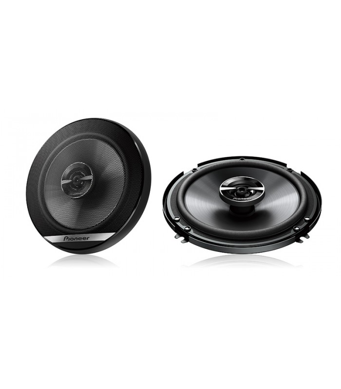 Pioneer TS-G650 G-Series Paire d'enceintes de voiture 2 voies avec cônes composites IMPP Gris foncé 6-1/2 po.