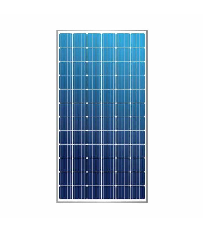 Polycrystalline Solar Panel - 195.5 cm X 100 cm X 4 cm - 36.5 V - 340 W - Silver