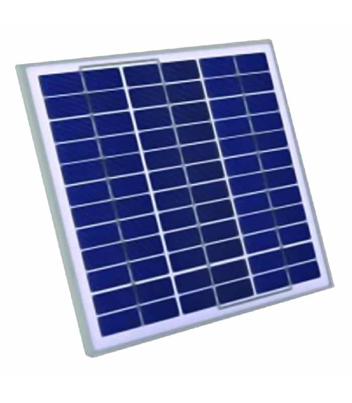 Polycrystalline Solar Panel - 60 cm x 42 cm - 17.7 V - 25 W