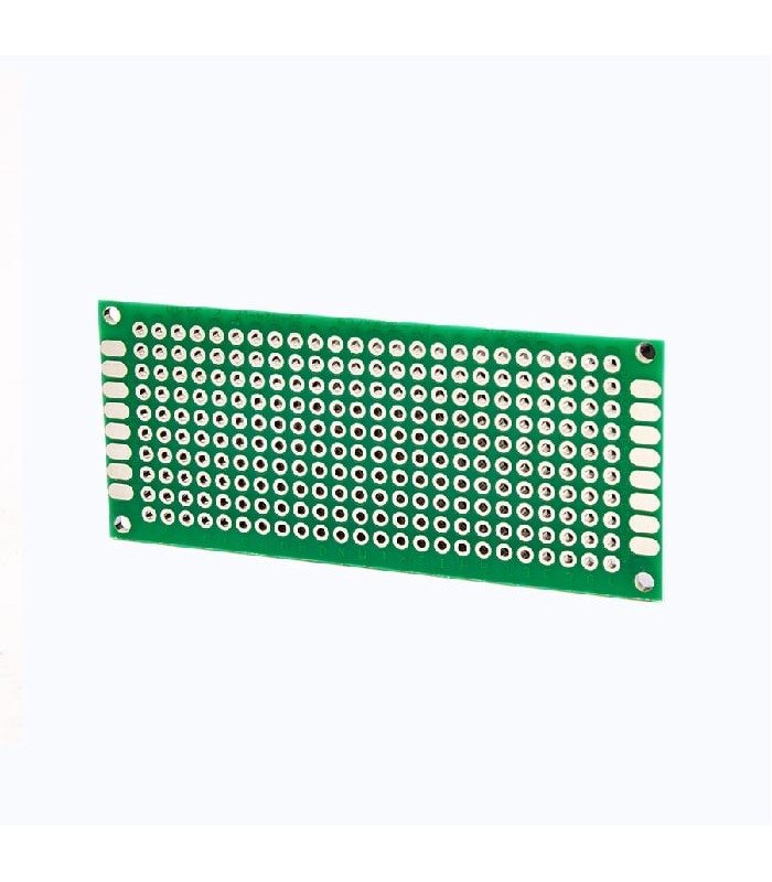 PureVolt Tinned Double Sided PCB Prototyping Board - 3 cm x 7 cm