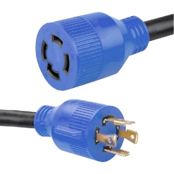 PureVolt Twist Lock NEMA L14-30 Extension Cord for Generator - 125 V /250 V - 30 A - 12 m