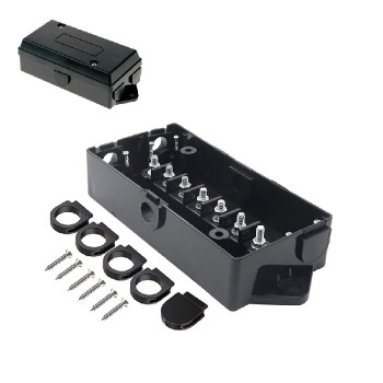 RedLink 7-Way Weatherproof Electrical Junction Box for Trailer