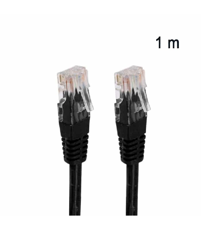 RedLink Network Cable - Category 6 - 23 AWG - Black - 1 m