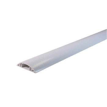 RedLink Cache-fils courbé en plastique - 3 cm x 2 m - Blanc