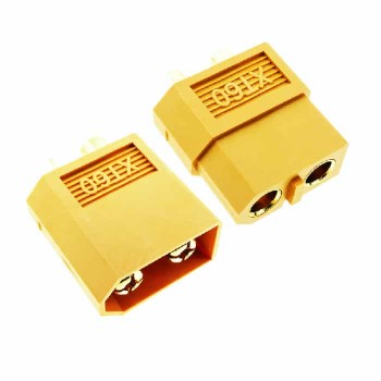 RedLink Connecteurs XT60 pour batterie - 2 pins - 30 A - 5 paires