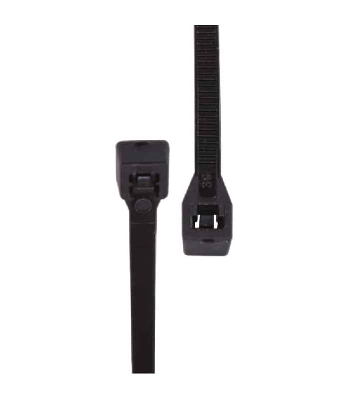 RedTools Nylon Cable Tie - 12 in. - Black - Pack of 100