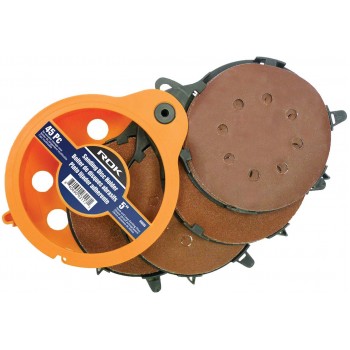 ROK Support de disque de ponçage de 5 po avec 45 disques