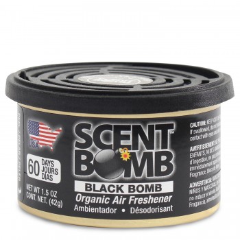 Scent Bomb Désodorisant Organique 42g Bombe Noire