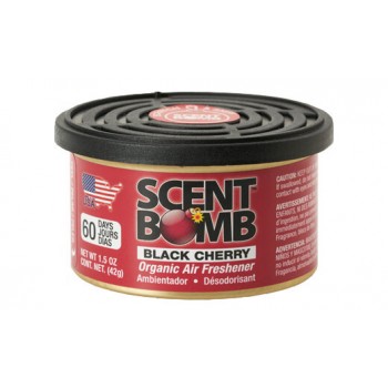 Scent Bomb Organic Air Freshener 42g Black Cherry